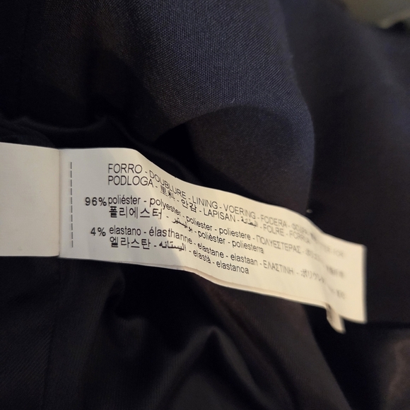 Zara Women's Double Breasted Feminine Blazer Dress Mini Casual Black Size Small. - Picture 12 of 12